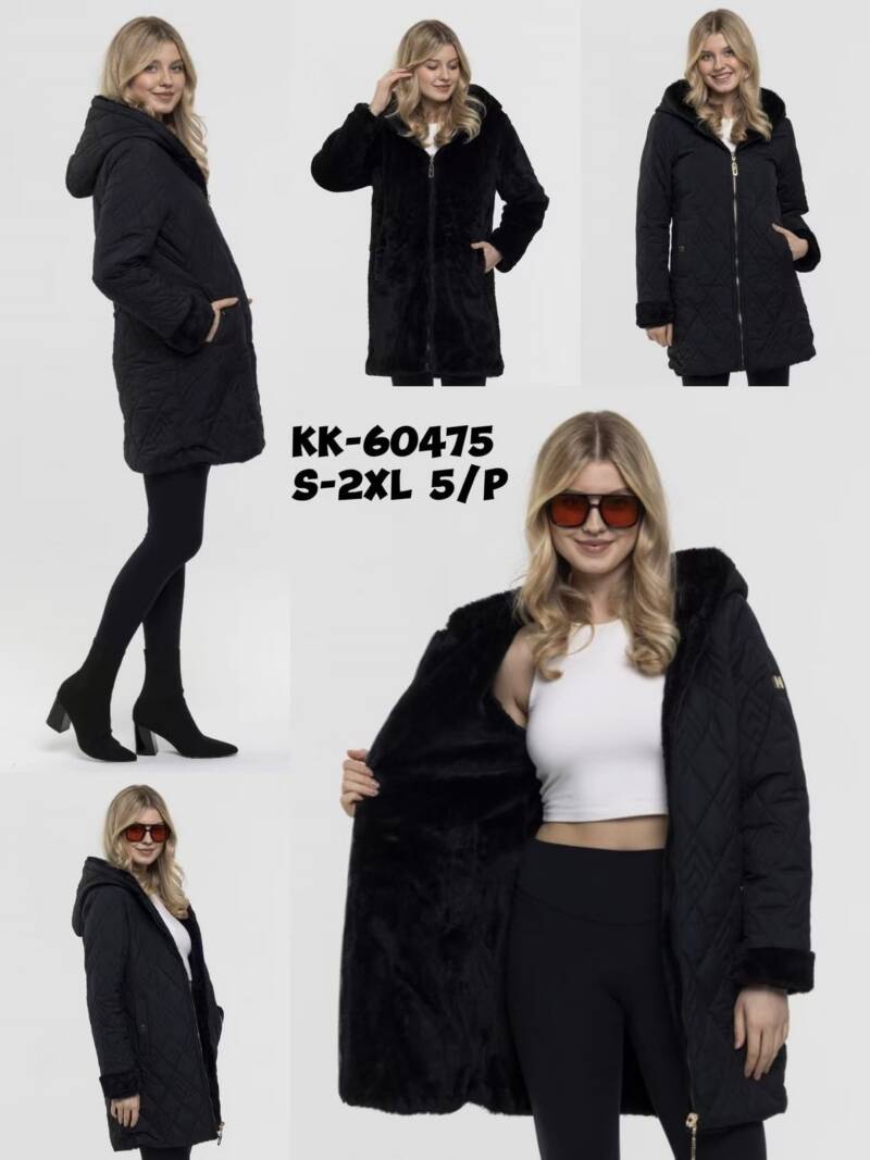 Kurtki damskie cienki Roz S-2XL, 1 Kolor Paczka 5 szt